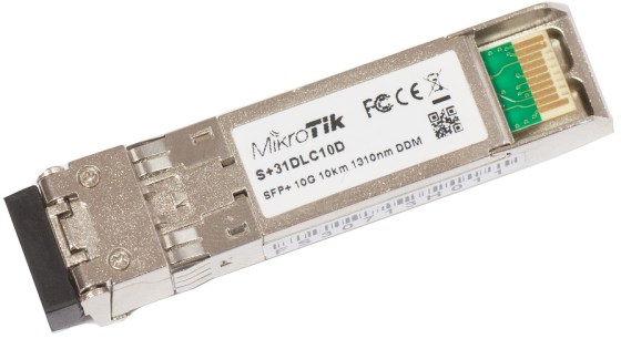MikroTik S+31DLC10D 10GbE SFP+ LR-LC (SM) 1310nm (MT S+31DLC10D)